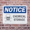 Signmission Chemical Storage OSHA Notice Sign, Plastic, 10in W x 7in L, 2PK OS-2PACK-NS-P-710-L-10571 - alternate 6